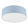 Loftlampe SIRJA PASTEL 2xE27/15W/230V Ø 45 cm blå