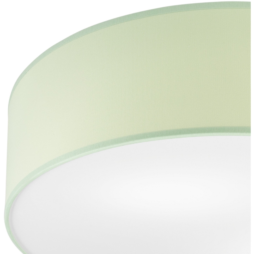 Loftlampe SIRJA PASTEL 2xE27/15W/230V Ø 45 cm grøn