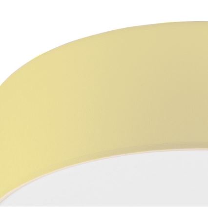 Loftlampe SIRJA PASTEL 2xE27/15W/230V Ø 45 cm gul