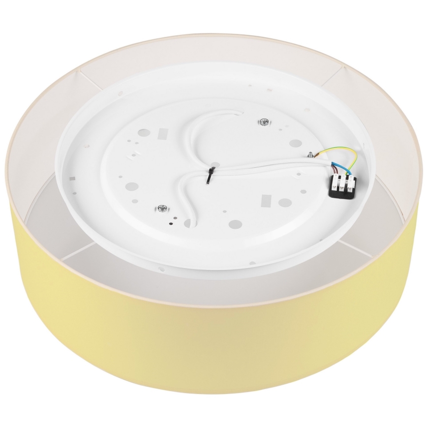 Loftlampe SIRJA PASTEL 2xE27/15W/230V Ø 45 cm gul