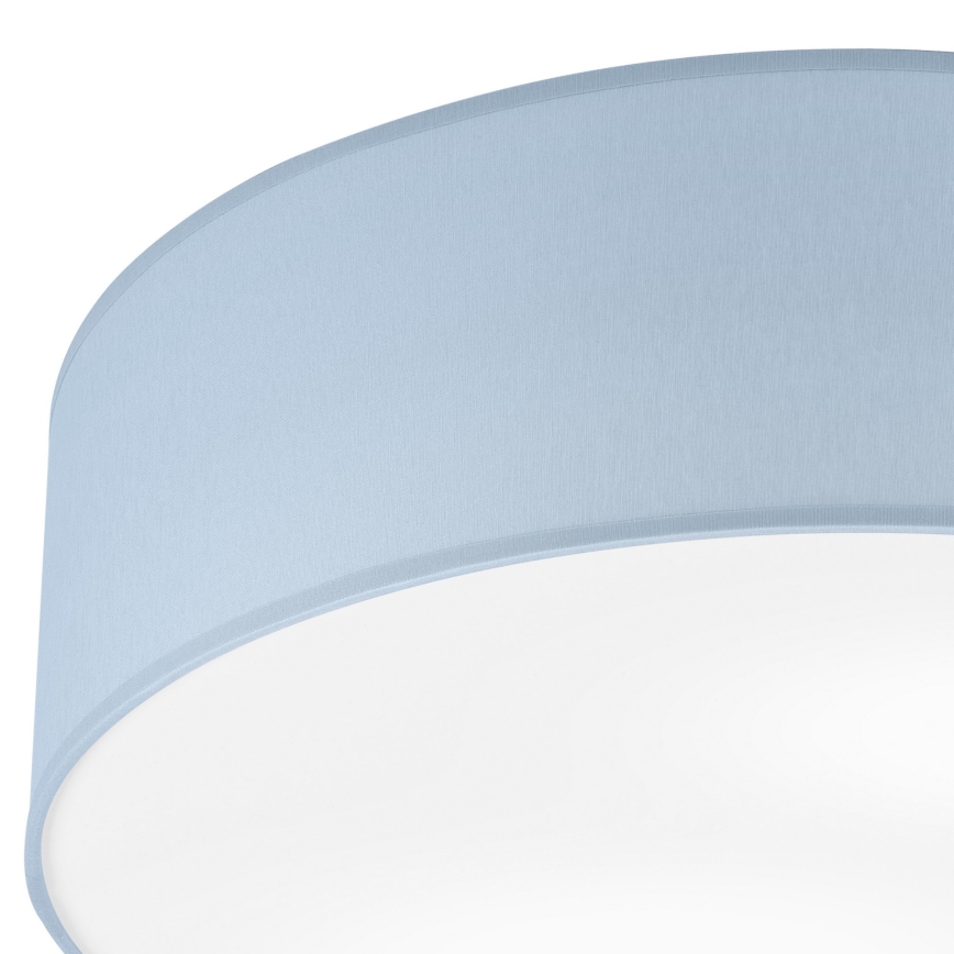Loftlampe SIRJA PASTEL 2xE27/60W/230V diameter 45 cm blå