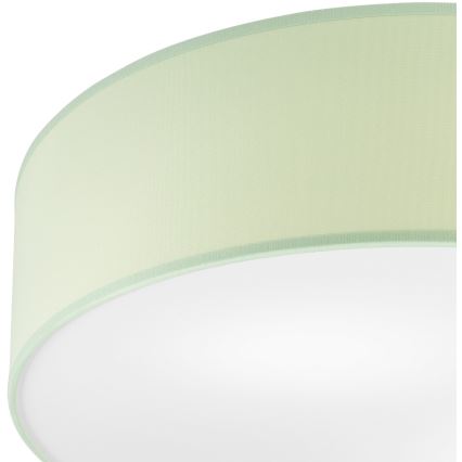 Loftlampe SIRJA PASTEL 2xE27/60W/230V diameter 45 cm grøn