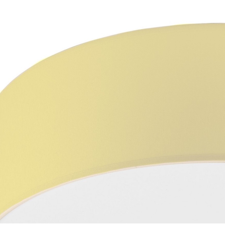 Loftlampe SIRJA PASTEL 2xE27/60W/230V diameter 45 cm gul