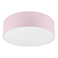 Loftlampe SIRJA PASTEL 2xE27/60W/230V diameter 45 cm lyserød