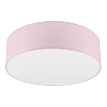 Loftlampe SIRJA PASTEL 2xE27/60W/230V diameter 45 cm lyserød