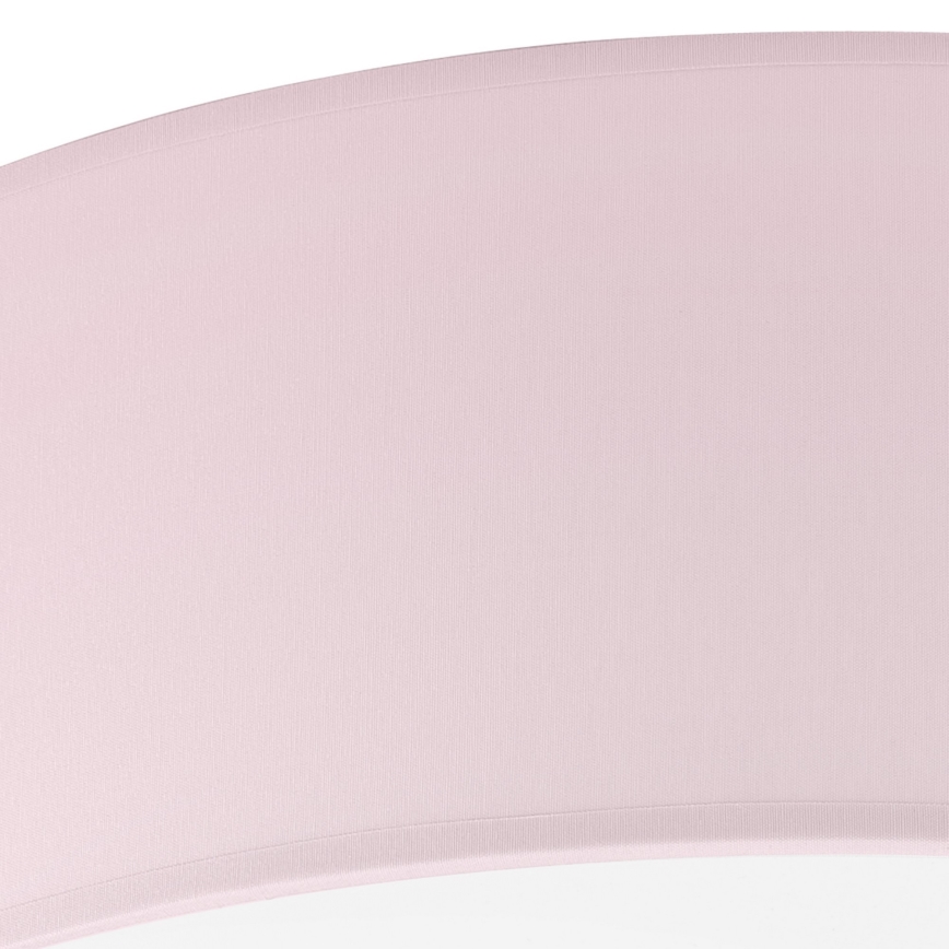 Loftlampe SIRJA PASTEL 2xE27/60W/230V diameter 45 cm lyserød