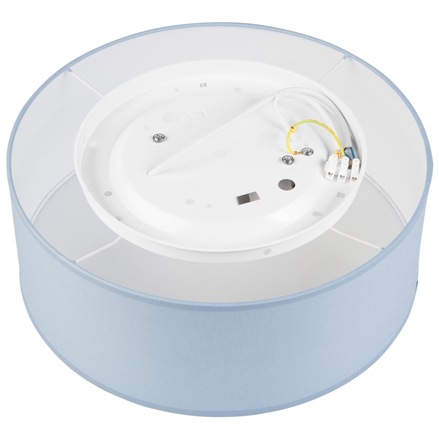 Loftlampe SIRJA PASTEL DOUBLE 2xE27/15W/230V diameter 35 cm blå