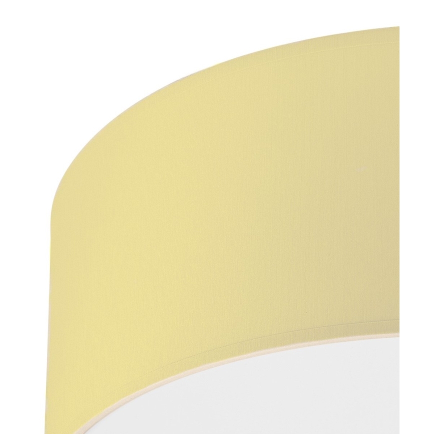 Loftlampe SIRJA PASTEL DOUBLE 2xE27/15W/230V diameter 35 cm gul