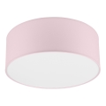 Loftlampe SIRJA PASTEL DOUBLE 2xE27/15W/230V diameter 35 cm lyserød