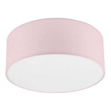 Loftlampe SIRJA PASTEL DOUBLE 2xE27/15W/230V diameter 35 cm lyserød