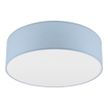 Loftlampe SIRJA PASTEL DOUBLE 4xE27/15W/230V diameter 45 cm blå