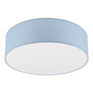 Loftlampe SIRJA PASTEL DOUBLE 4xE27/15W/230V diameter 45 cm blå