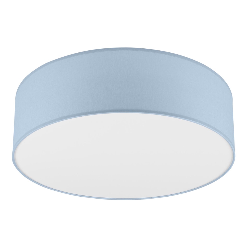 Loftlampe SIRJA PASTEL DOUBLE 4xE27/15W/230V diameter 45 cm blå