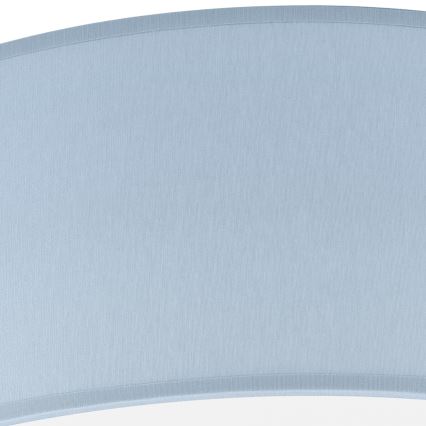 Loftlampe SIRJA PASTEL DOUBLE 4xE27/15W/230V diameter 45 cm blå