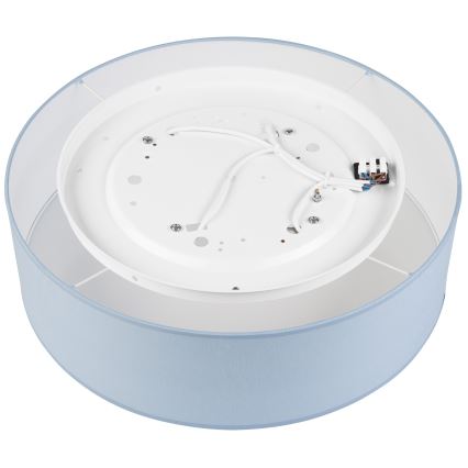 Loftlampe SIRJA PASTEL DOUBLE 4xE27/15W/230V diameter 45 cm blå