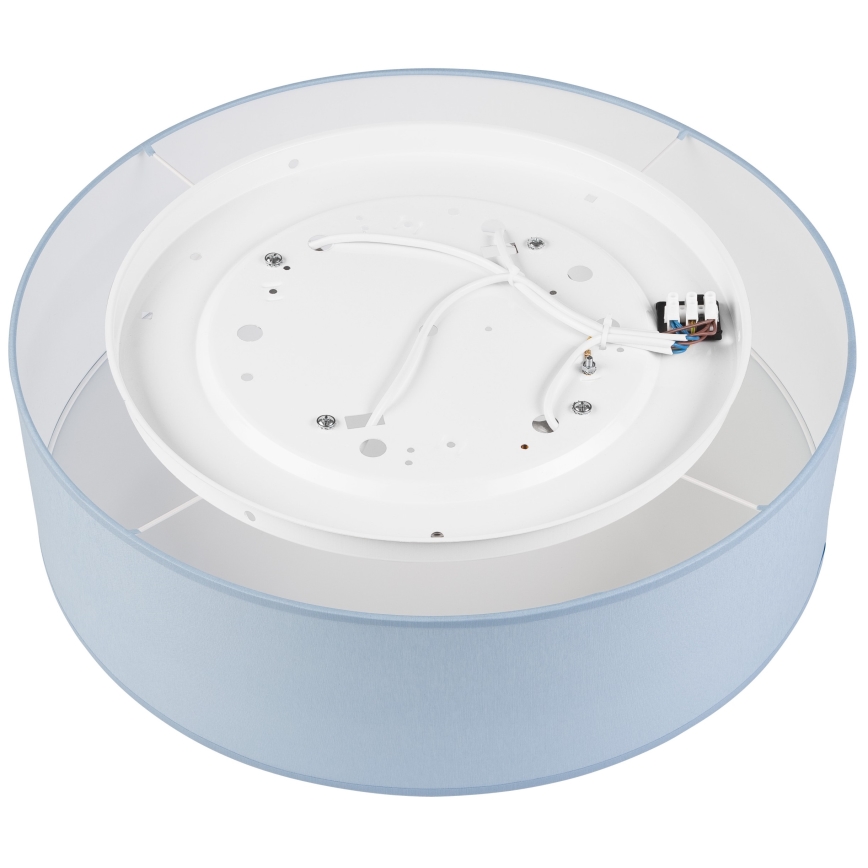 Loftlampe SIRJA PASTEL DOUBLE 4xE27/15W/230V diameter 45 cm blå