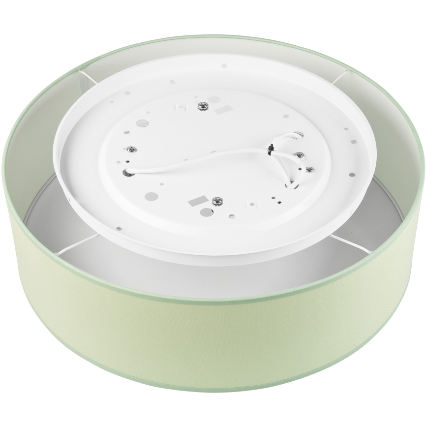 Loftlampe SIRJA PASTEL DOUBLE 4xE27/15W/230V diameter 45 cm grøn