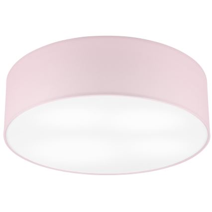 Loftlampe SIRJA PASTEL DOUBLE 4xE27/15W/230V diameter 45 cm lyserød