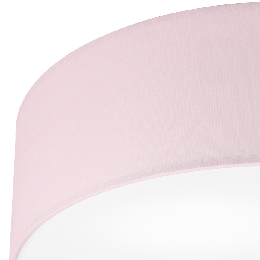 Loftlampe SIRJA PASTEL DOUBLE 4xE27/15W/230V diameter 45 cm lyserød