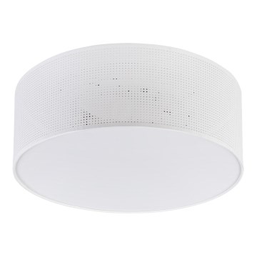 Loftlampe SIRJA PLISADO 2xE27/15W/230V Ø 35 cm hvid