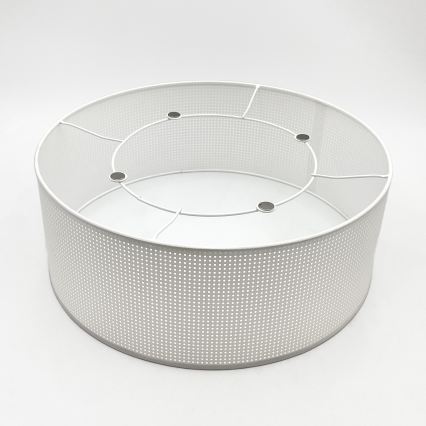 Loftlampe SIRJA PLISADO 2xE27/15W/230V Ø 35 cm hvid