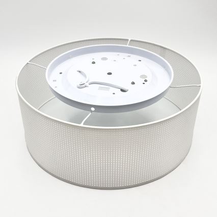 Loftlampe SIRJA PLISADO 2xE27/15W/230V Ø 35 cm hvid