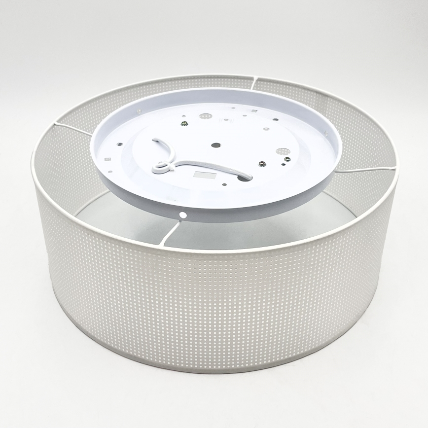 Loftlampe SIRJA PLISADO 2xE27/15W/230V Ø 35 cm hvid