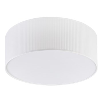 Loftlampe SIRJA PLISADO 2xE27/15W/230V Ø 35 cm hvid