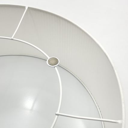 Loftlampe SIRJA PLISADO 2xE27/15W/230V Ø 35 cm hvid