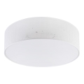 Loftlampe SIRJA PLISADO 4xE27/15W/230V Ø 45 cm hvid