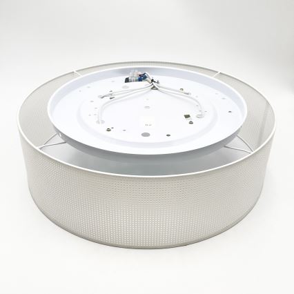Loftlampe SIRJA PLISADO 4xE27/15W/230V Ø 45 cm hvid