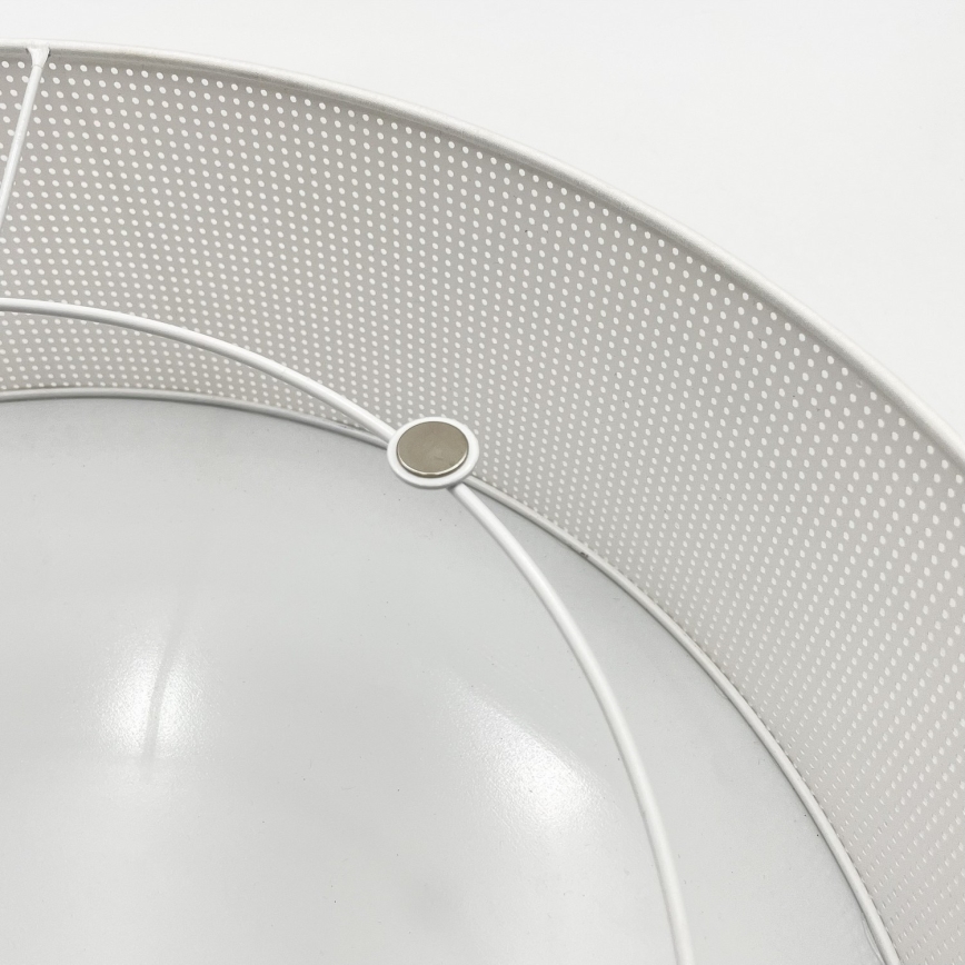 Loftlampe SIRJA PLISADO 4xE27/15W/230V Ø 45 cm hvid