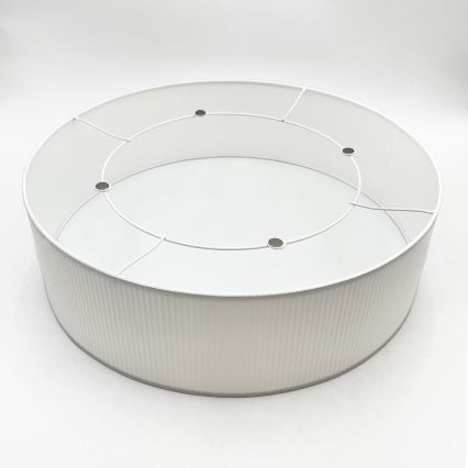 Loftlampe SIRJA PLISADO 4xE27/15W/230V Ø 45 cm hvid