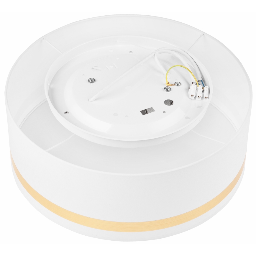 Loftlampe SIRJA STRIPE 2xE27/15W/230V diameter 35 cm hvid