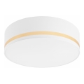 Loftlampe SIRJA STRIPE 4xE27/15W/230V diameter 45 cm hvid