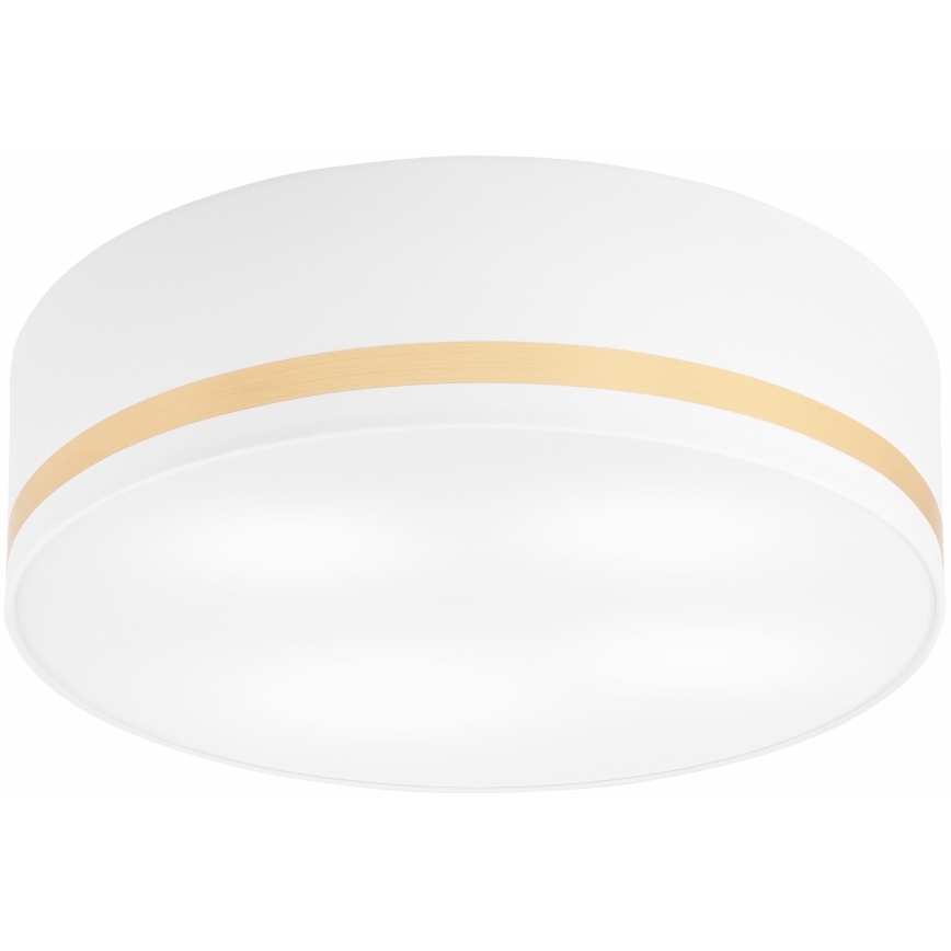 Loftlampe SIRJA STRIPE 4xE27/15W/230V diameter 45 cm hvid