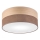 Loftlampe SIRJA WOOD 1xE27/15W/230V diameter 35 cm brun/eg
