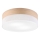 Loftlampe SIRJA WOOD 2xE27/15W/230V diameter 45 cm hvid/eg