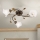 Loftlampe SISI 3xE14/40W/230V diameter 60 cm bronze/patina