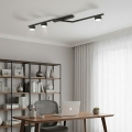 Loftlampe SKAN 3xGX53/12W/230V sort