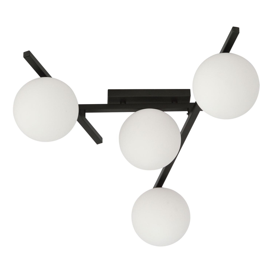 Loftlampe SMART 4xE14/10W/230V sort/hvid