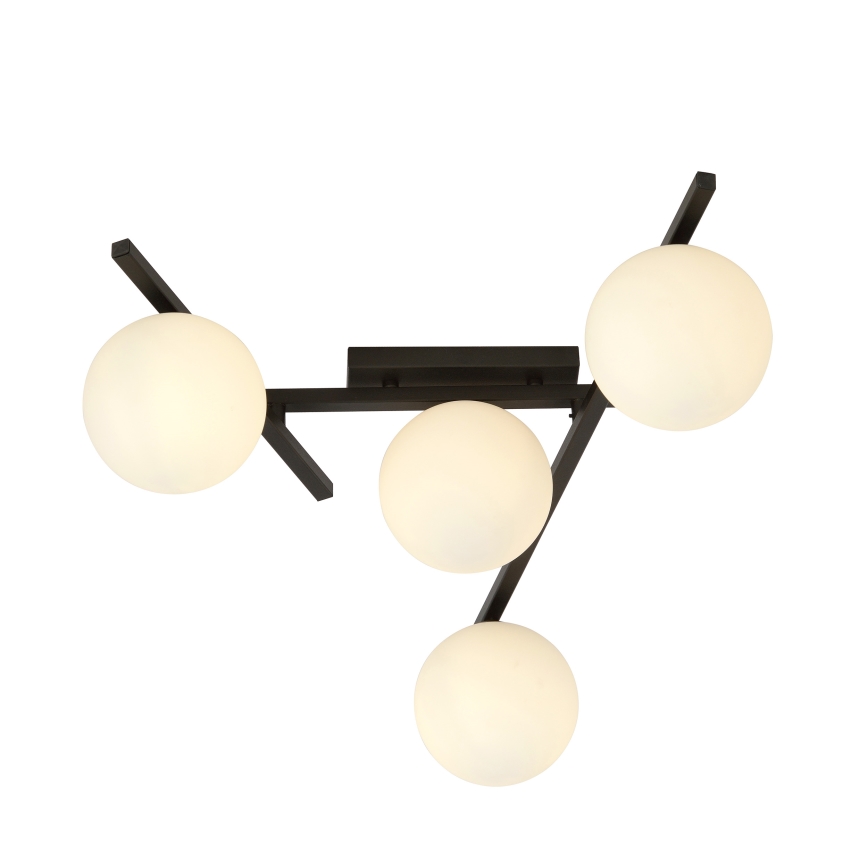 Loftlampe SMART 4xE14/10W/230V sort/hvid