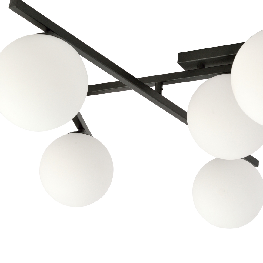 Loftlampe SMART 4xE14/10W/230V sort/hvid