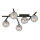 Loftlampe SMART 5xE14/10W/230V sort/grå