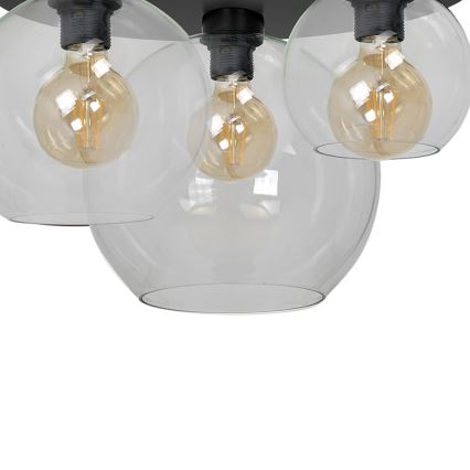 Loftlampe SOFIA 3xE27/60W/230V transparent