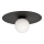 Loftlampe SOLAR 1xE14/10W/230V sort/hvid