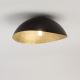 Loftlampe SOLARIS 1xE27/60W/230V diameter 33 cm sort/guldfarvet