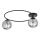 Loftlampe SOPRA 2xE14/10W/230V sort