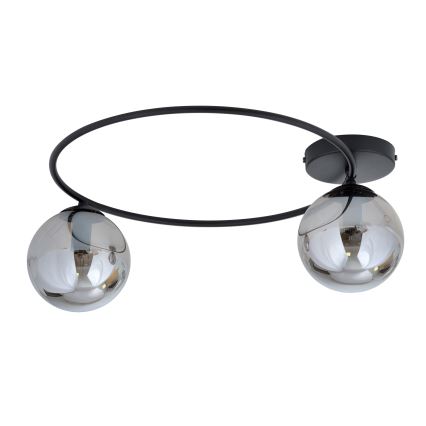 Loftlampe SOPRA 2xE14/10W/230V sort
