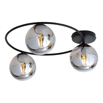 Loftlampe SOPRA 3xE14/10W/230V sort